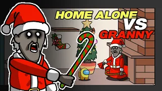 Home Alone vs Granny | Among Us Animation