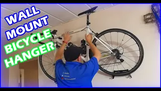 Wall Mount Bicycle Hanger - Installing a Levitate Bike Rack
