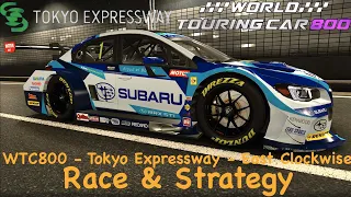 Gran Turismo 7 - World Touring Car 800 - Tokyo Expressway East Clockwise Race & Strategy