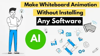 How To Make whiteboard Animation Without installing Any Software - Renderforest