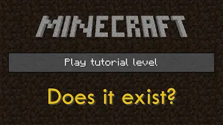 The Story of Minecraft's Abandoned Tutorial Level