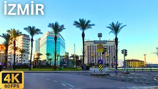 City Driving 4K: İzmir Turkey (Turkiye) 2023