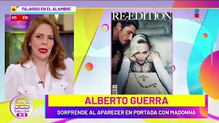 Madonna comparte portada con Alberto Guerra para importante revista ¿Le gustó el mexicano?