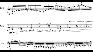 Gian Paolo Luppi - Fouls for Contrabass Clarinet (2021) [Score-Video]