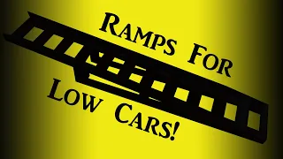 Ramps For Ramps For Lowered Aircooled VW! Building Ramp Extensions for my VW Bug & Bus :)