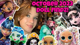 October 2023 Dolly Finds!! Monster High, Lol Omg, Rainbow High & More:)