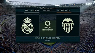 La Liga | Matchday 12 | Real Madrid C.F. vs Valencia CF | Full Match on FIFA