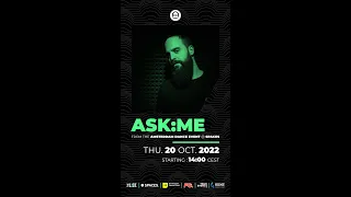 ASK:ME live for clubbingTV @ ADE October 2022