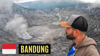 Exploring an Active Volcano in Bandung, Indonesia 🇮🇩