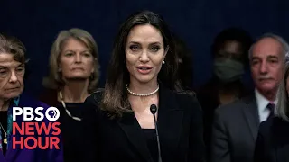 WATCH: Angelina Jolie urges Senate to pass new deal on domestic violence bill