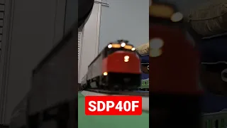 SDP40F HO SCALE