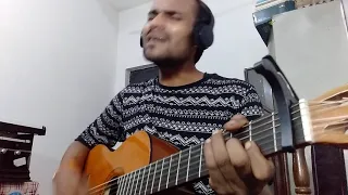 jo waada kiya wo | md. rafi | guitar cover | pushkar singh |