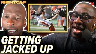 Shannon Sharpe & Chad Johnson remember the biggest hit they ever took in the NFL | Nightcap