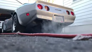 1980 corvette cold start