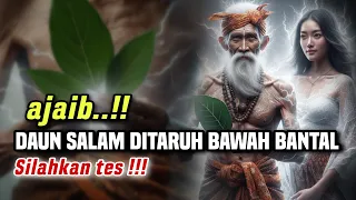 DAUN nya NABI KHIDIR ‼️ taruh 3 lembar jika berani, khasiat daun salam di bawah bantal