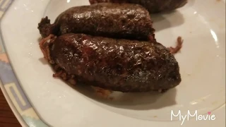 How to Make Blood Sausage with Rice