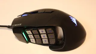 Dominate MOBAs & MMOs With This 12-Button Gaming Mouse - Scimitar RGB Elite