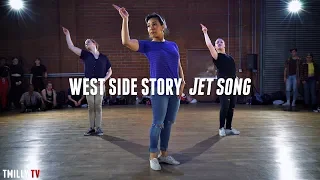 West Side Story - Jet Song - Dance Choreography by Galen Hooks ft Sean Lew, Devin Jamieson #TMillyTV