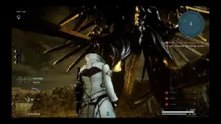 FINAL FANTASY XV Comrades sigil Rampage vs Bahamut Lv99