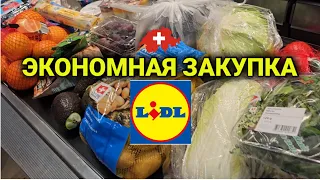 закупка продуктов в Lidl Швейцария | март 2024