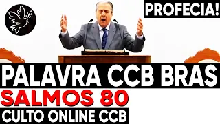 Palavra CCB BRAS SALMOS 80 TERÇA-FEIRA 13/06 Ir. Salvador Bueno (Culto Online CCB)