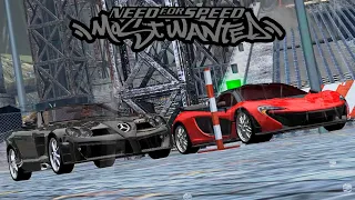 NFS MW | Battle with the Bull | McLaren P1 vs Mercedes-Benz Mansory SLR 722s Roadster 1080pᴴᴰ60 ᶠᵖˢ