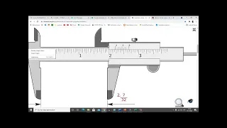 Vernier en pulgadas como leer las medidas (1/16 1/32 1/64 1/128)