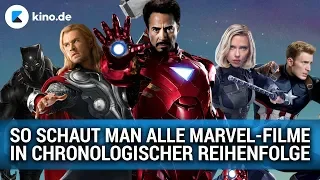 So schaut ihr alle Marvel Cinematic Universe Filme in chronologischer Reihenfolge