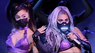 Ariana Grande, Lady Gaga - rain on me live Mtv Vmas- Arianas Part