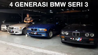 KELEBIHAN DAN KEKURANGAN DI BMW E30, BMW E36, BMWE46, DAN BMW E90 (4 GENERASI)