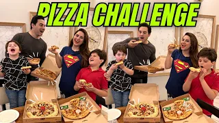 PIZZA CHALLENGE | Batman VS Superman Team | Fatima Effendi | Kanwar Arsalan