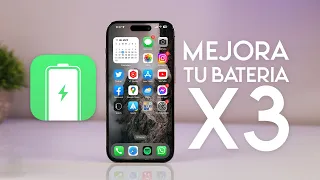 10 ajustes en iPhone para que la BATERÍA DURE EL TRIPLE! ⚡️