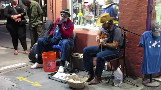 Grandpa Elliott sings Delilah - New Orleans French Quarter