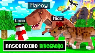 MINECRAFT NASCONDINO JURASSIC PARK DINOSAURI