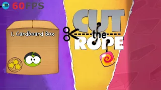 Cut the Rope: Level 1-1 To 1-25 , 3 Stars With HINTS , iOS/Android Walkthrough