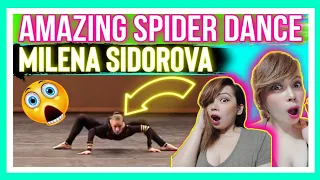 MILENA SIDOROVA - AMAZING SPIDER DANCE | FIRST TIME TO REACT | REACTION!🇷🇺♥️