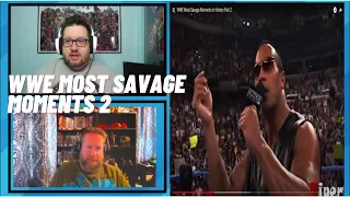 WWE Most Savage Moments in History Part 2 REACTION
