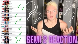 REACTING TO EUROVISION 2024 SEMI FINAL 2