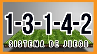 SISTEMA DE JUEGO 1-3-1-4-2 | Descubre cómo funciona y cómo aplicarlo en tu equipo 💥