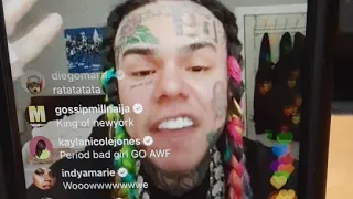 6ix9ine Breaks his SILENCE & REVEALS  WHY HE SNITCHED ON INSTAGRAM   Live !!!!!