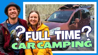 Full Time Car Camping is So Uncomfortable