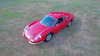 1969 Ferrari Dino 206GT   HD 1080p