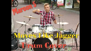 Даниил Варфоломеев -  Drum Cover - Maroon 5 - Moves Like Jagger ft. Christina Aguilera