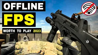 Top 15 Best FPS OFFLINE game 2024 | FPS OFFLINE Game HD graphic