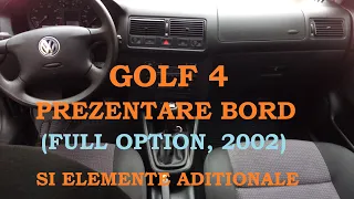 Prezentare bord Golf 4 | Toate butoanele si comenziile explicate