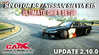 CarX Drift Racing PS4 - Best Spector RS Ultimate Drift Setup for PS4,XBOX, and PC