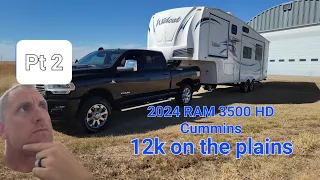 2024 RAM 3500 HD Cummins first tow 12k!  Beast in the East part 2!