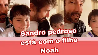 Filho da Jéssica Beatriz está com o pai Sandro Pedroso