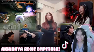 REGIE BONGKAR SEMUANYA DI EMPETALK! LEMON VS BKENT & MARKOCOP VS OURA M5 KMRN!  REACTION TIKTOK MLBB