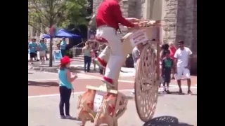 very large wood cycle